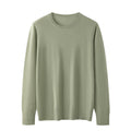 Men's Fine-spun Pure Cashmere Crew Neck Commuter Base Sweater