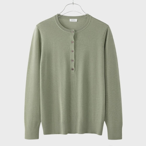 Men's Fine-spun Pure Cashmere Crew Neck Commuter Base Sweater floating 360 video